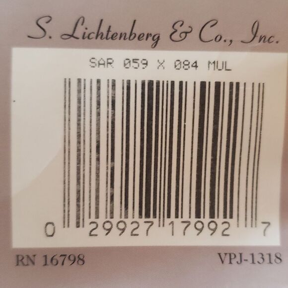 Two New Rose Gray Sheer Scarfs 59" X 144" - Picture 7 of 7